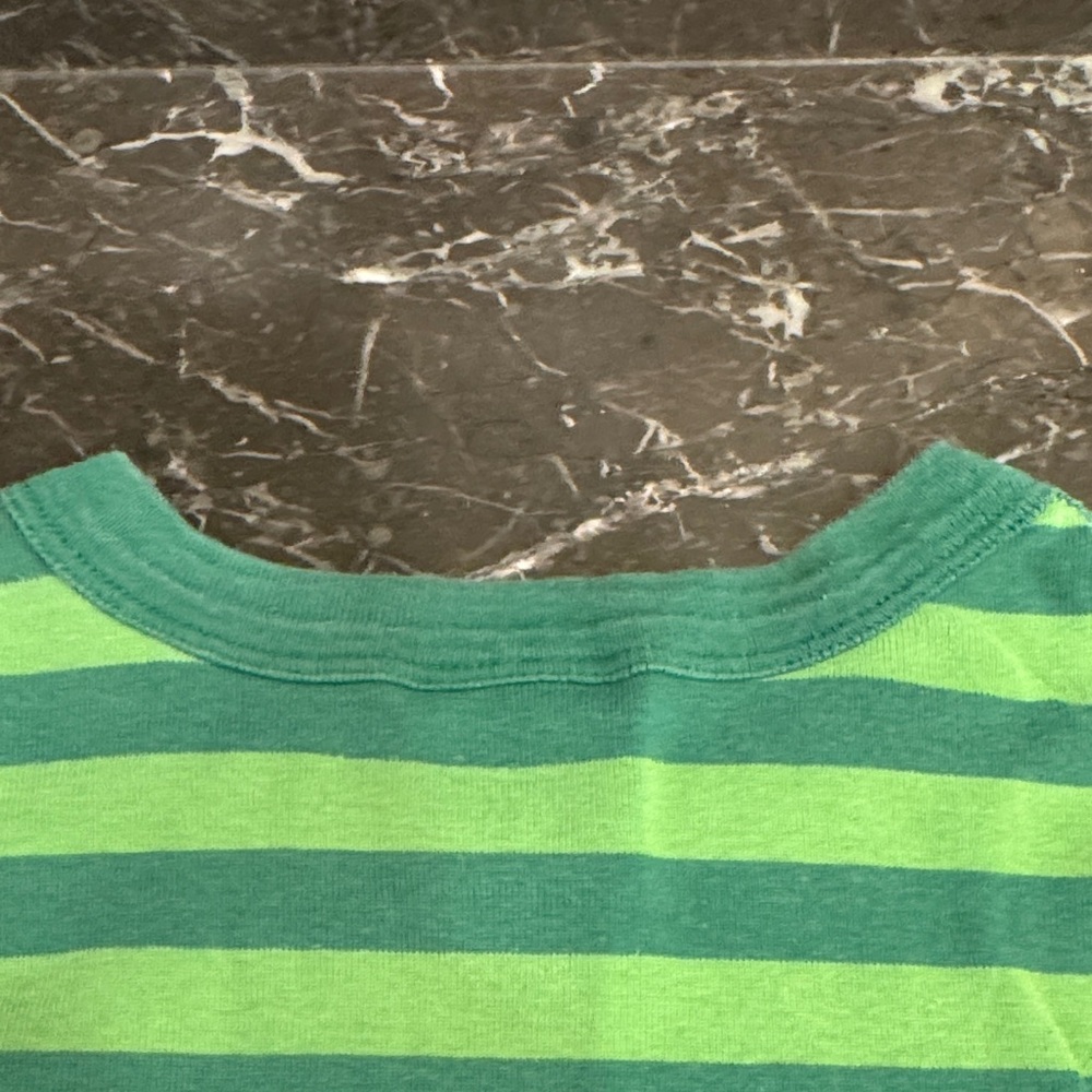Hanna Andersson Green and Striped Kids pajamas- 2 sets- sz 10 Christmas - Picture 9 of 12